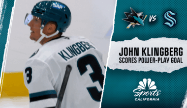 ohn Klingberg scores goal to pad Sharks’ lead vs. Kraken – NBC Sports Bay Area & California