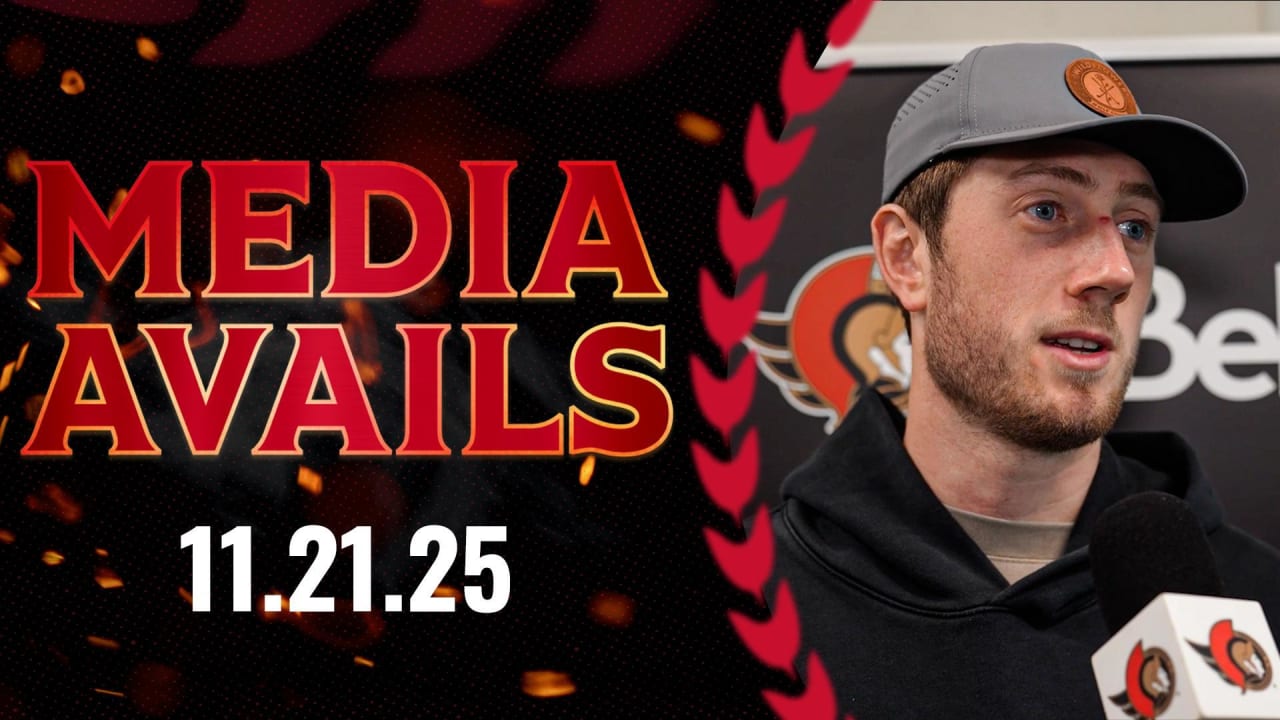 Tyler Kleven Media Availability | Ottawa Senators