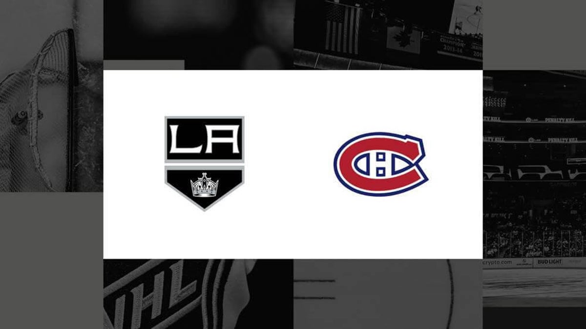 How to watch Kings vs. Canadiens: TV channel and streaming options for November 11