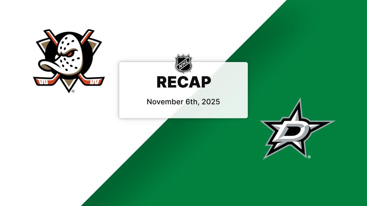 Ducks vs. Stars Highlights | Anaheim Ducks