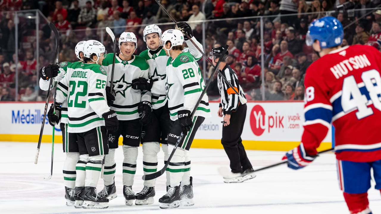 Robertson gets 3 points, Stars shut out Canadiens for 4th straight win