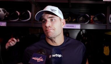 Tom Wilson | Postgame | Washington Capitals