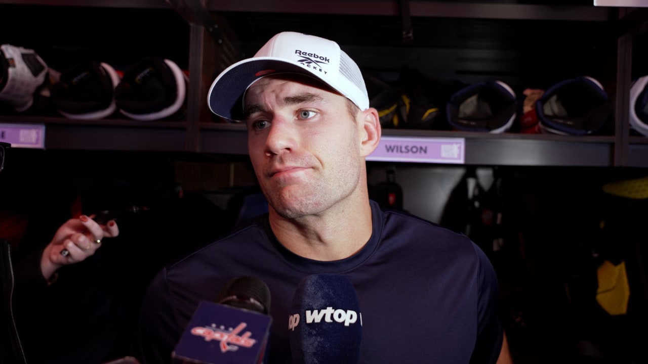 Tom Wilson | Postgame | Washington Capitals