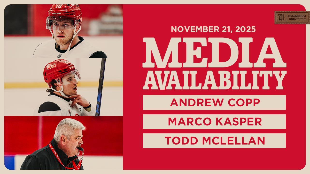 Andrew Copp, Marco Kasper, Todd McLellan Media | Nov. 21, 2025