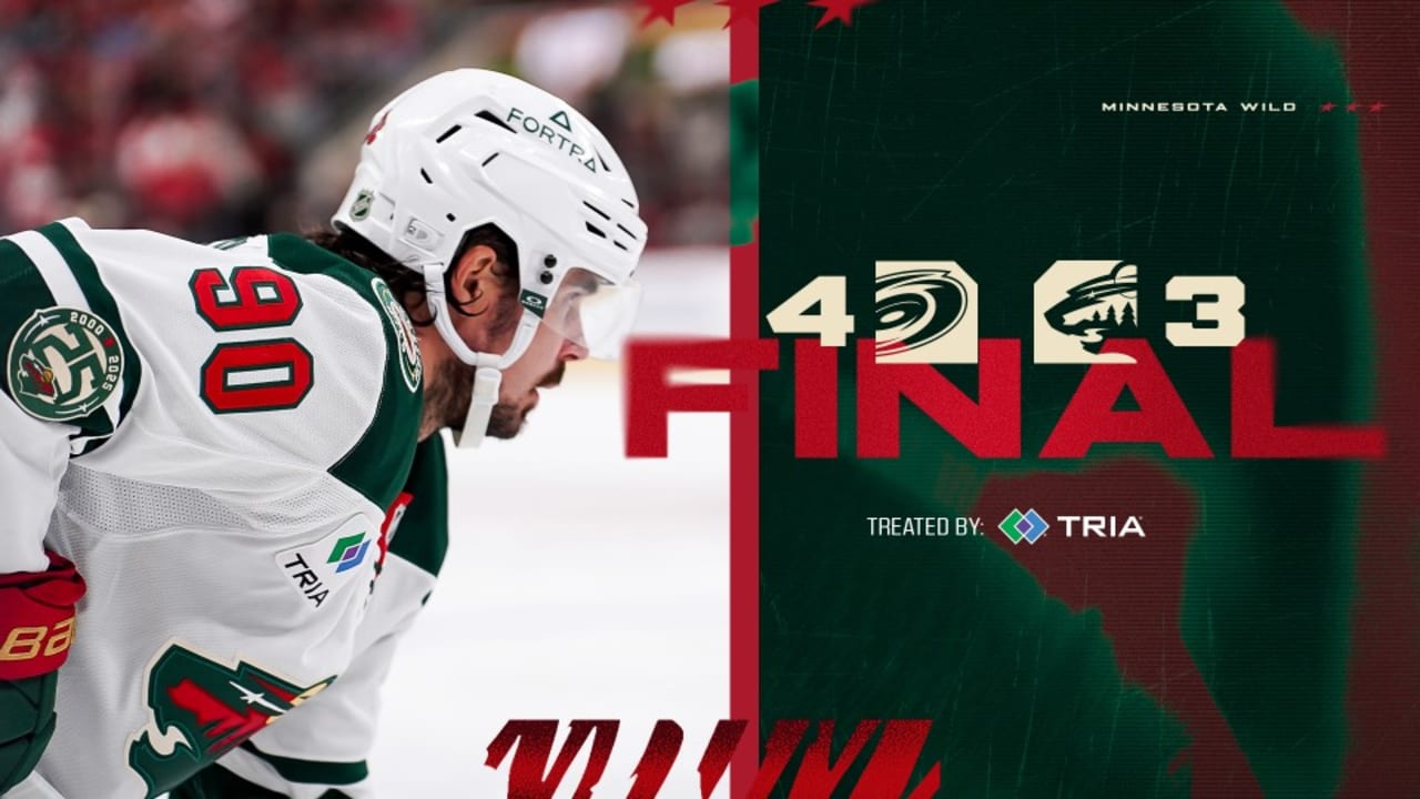 Game Recap: Hurricanes 4, Wild 3