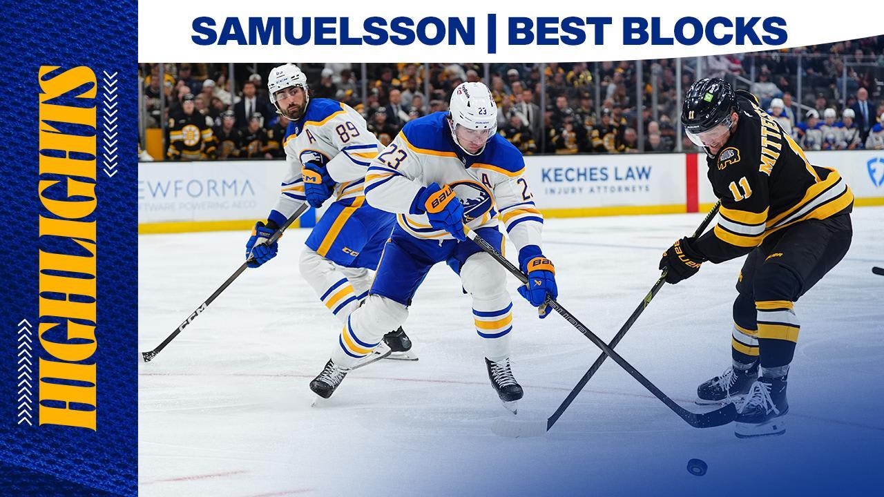 Samuelsson | Best blocks | Buffalo Sabres