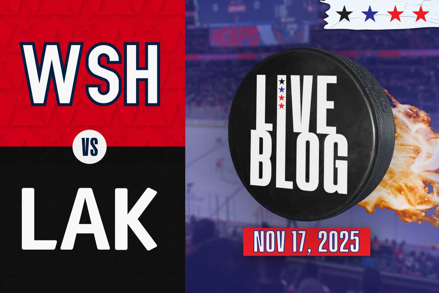 Washington Capitals vs Los Angeles Kings live blog