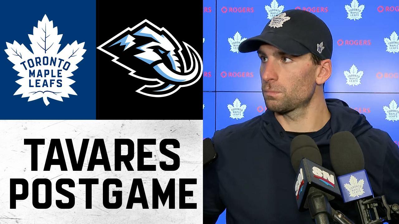 John Tavares | Post Game vs. Utah Mammoth | November 05, 2025