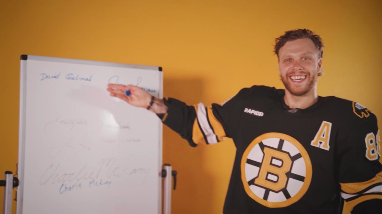 Cursive Challenge Part 2 | Boston Bruins