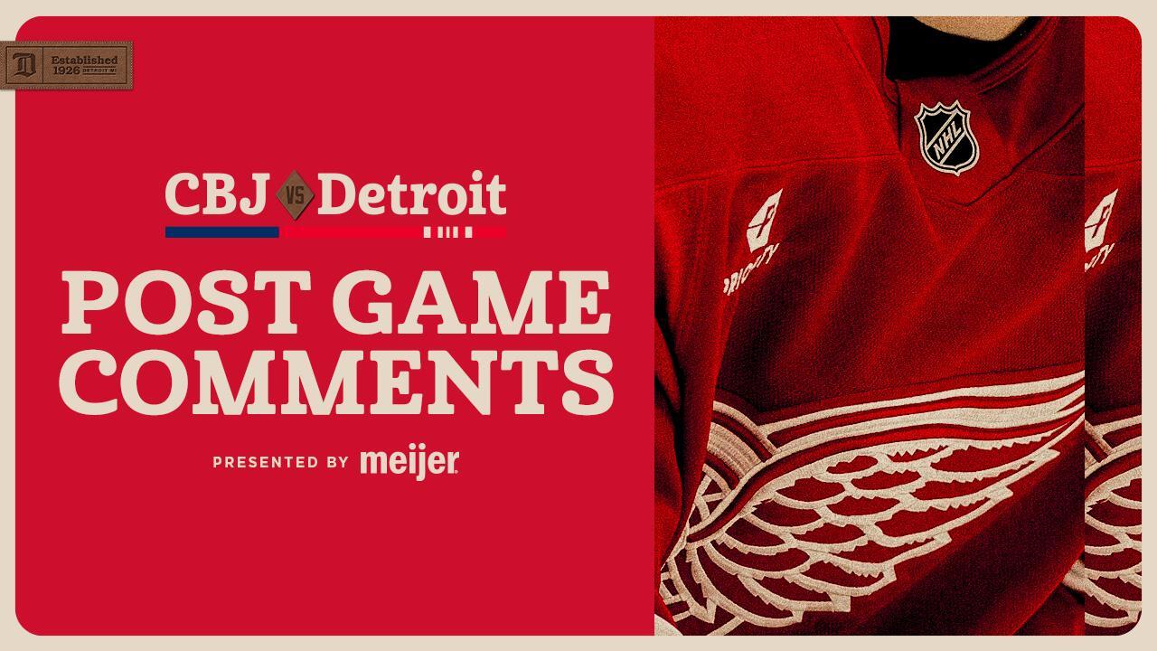Meijer Postgame Comments 11/22/25 | Detroit Red Wings