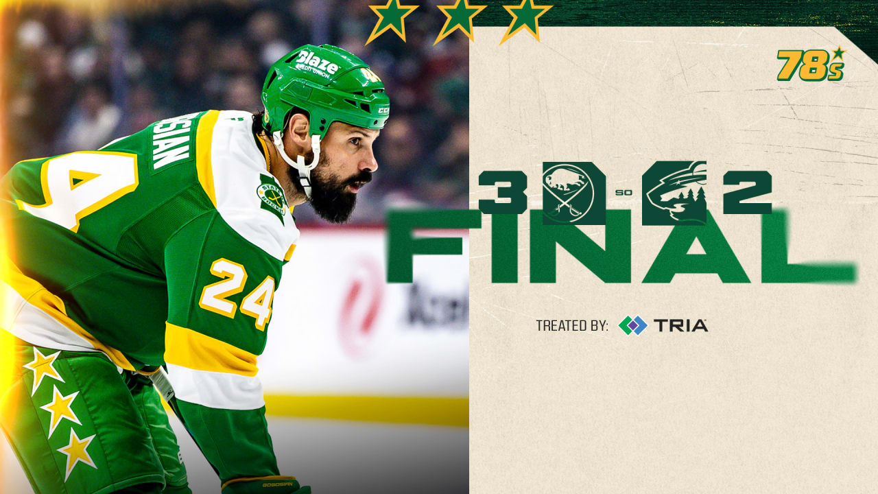 Game Recap: Sabres 3 Wild 2