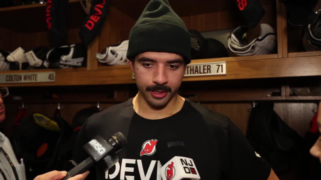 Siegenthaler | POST-RAW 11.24.25 | New Jersey Devils