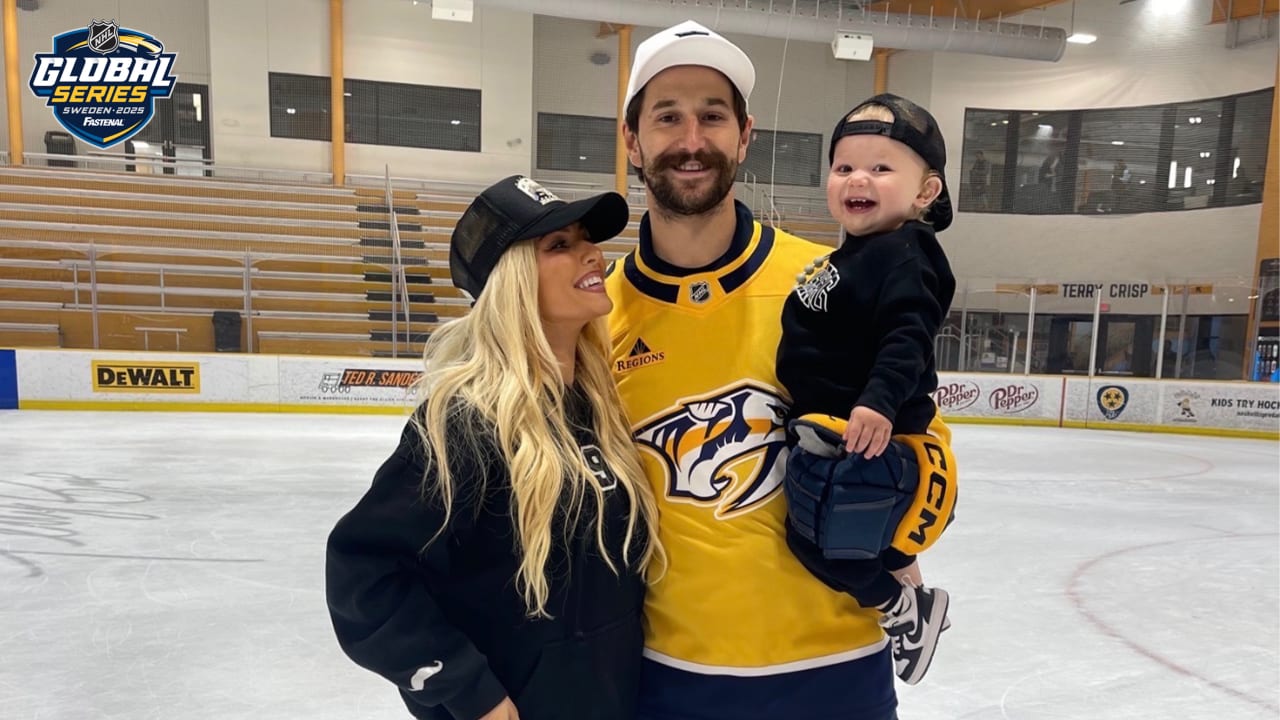 Forsberg deserves time in spotlight for Global Series Sweden, wife of Predators star says