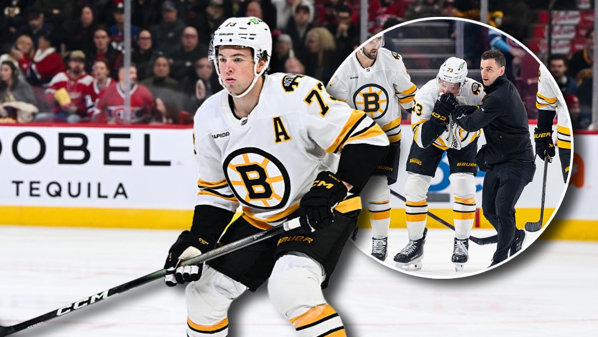 Bruins Charlie McAvoy Could Be Back In Time For Olympics After Taking Brutal Slapshot To The Face
