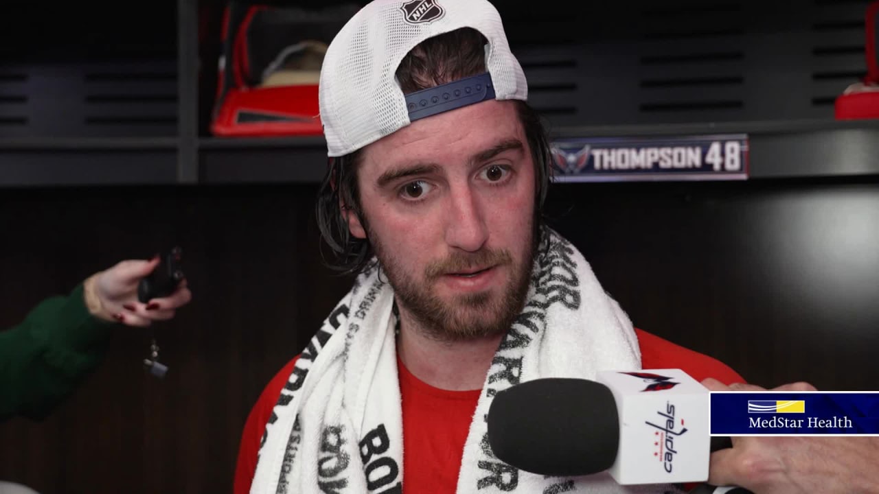 Logan Thompson | Postgame | Washington Capitals