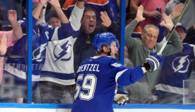 Guentzel scores in OT to give Lightning 2-1 win over Oilers :: WRALSportsFan.com