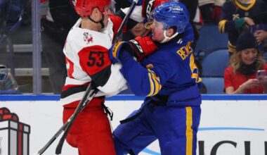 Beck Malenstyn's spectacular goal helps Sabres beat East-leading Hurricanes 4-1 :: WRALSportsFan.com