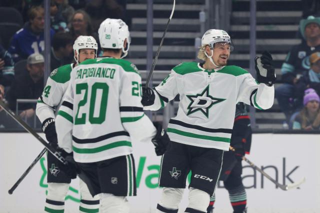 Kolyachonok breaks late tie with 1st goal of season, Stars beat Kraken 3-2 :: WRALSportsFan.com