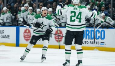 Stars rebound from loss to beat Canucks 4-2 for 6th win in 7 games :: WRALSportsFan.com