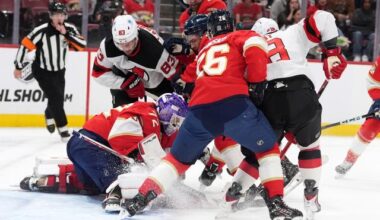 Sergei Bobrovsky gets the shutout, Panthers honor Jeff Petry and then top Devils 1-0 :: WRALSportsFan.com