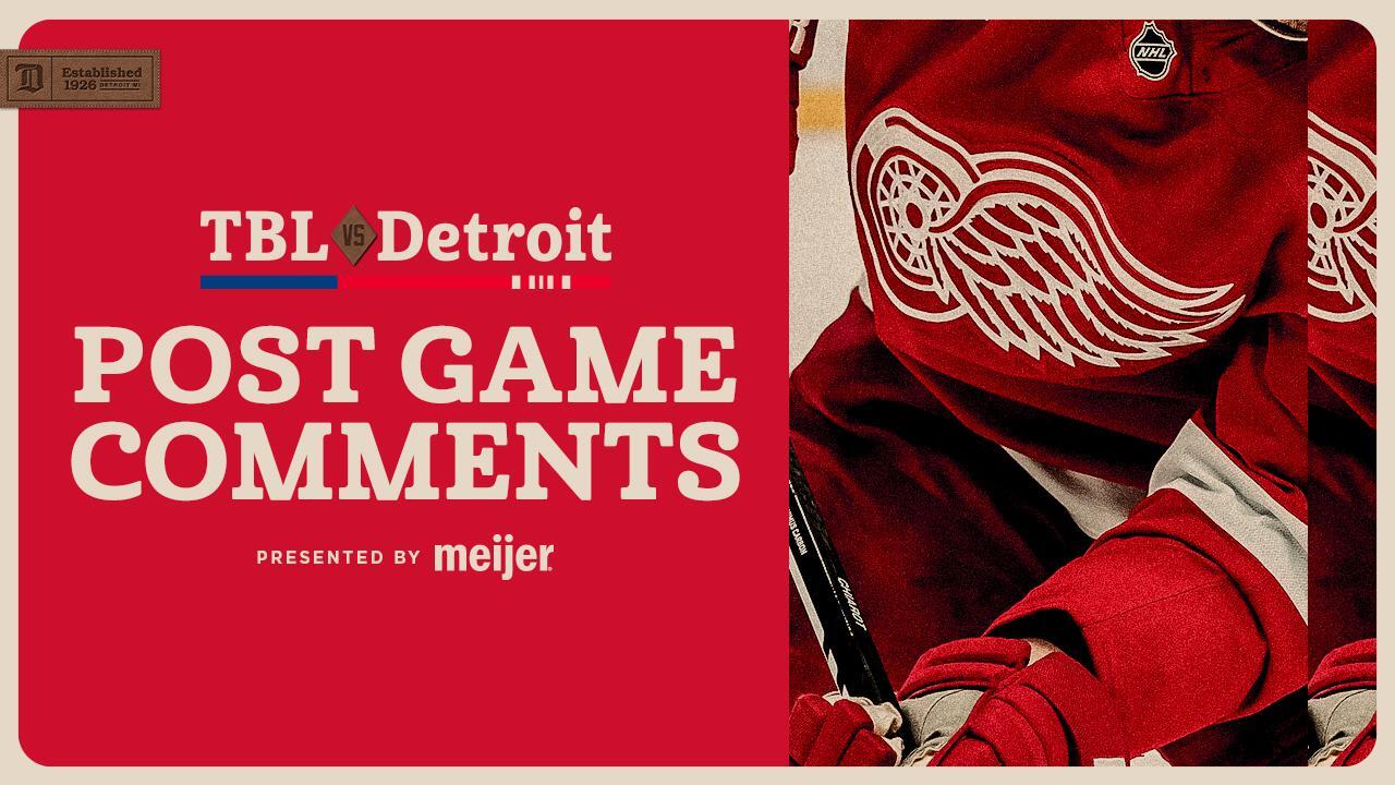 Meijer Postgame Comments 11/28/25 | Detroit Red Wings