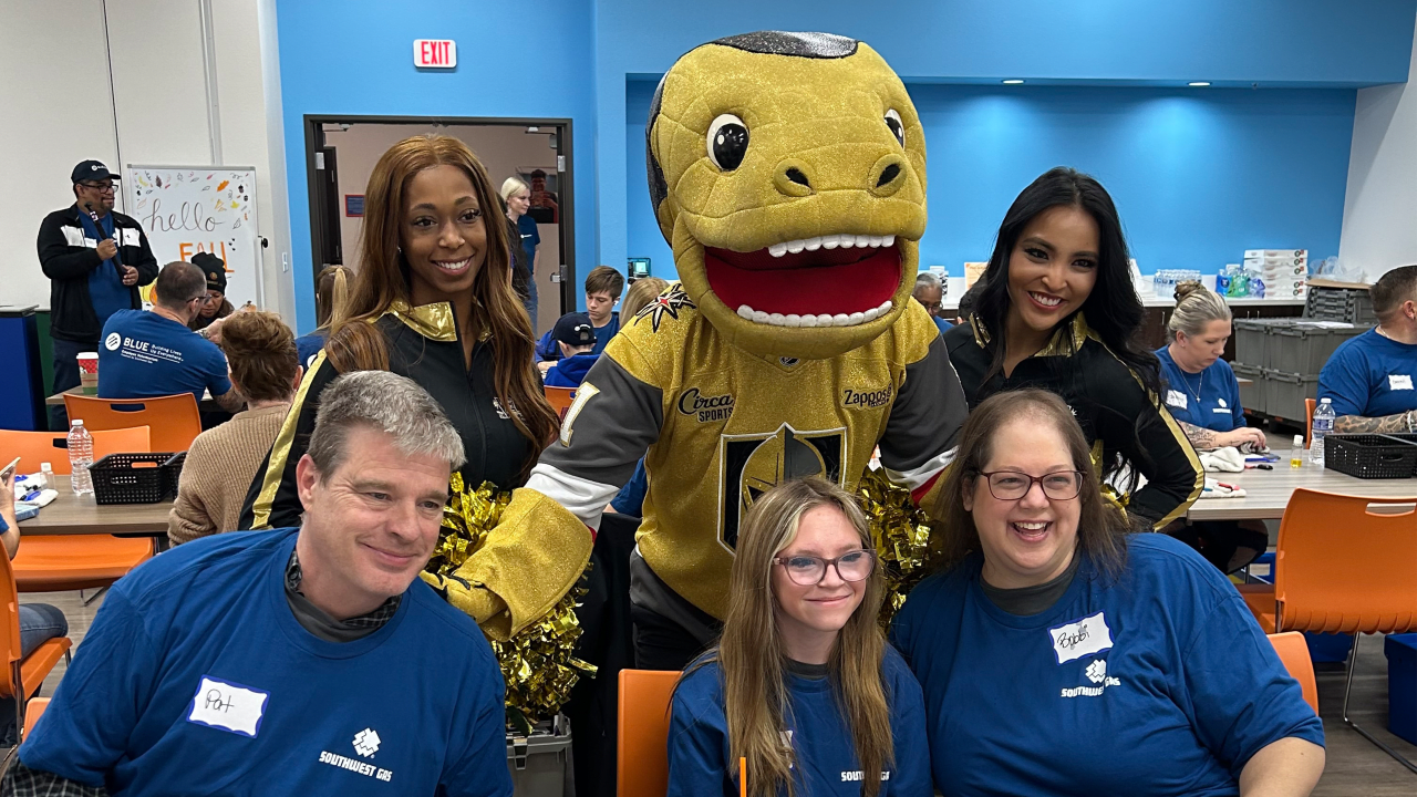 VGK, Southwest Gas Foundation Join Forces to Clean and Repair Books for Underserved Schools in Las Vegas