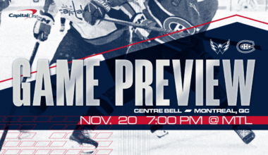 Caps Clash with Canadiens | Washington Capitals