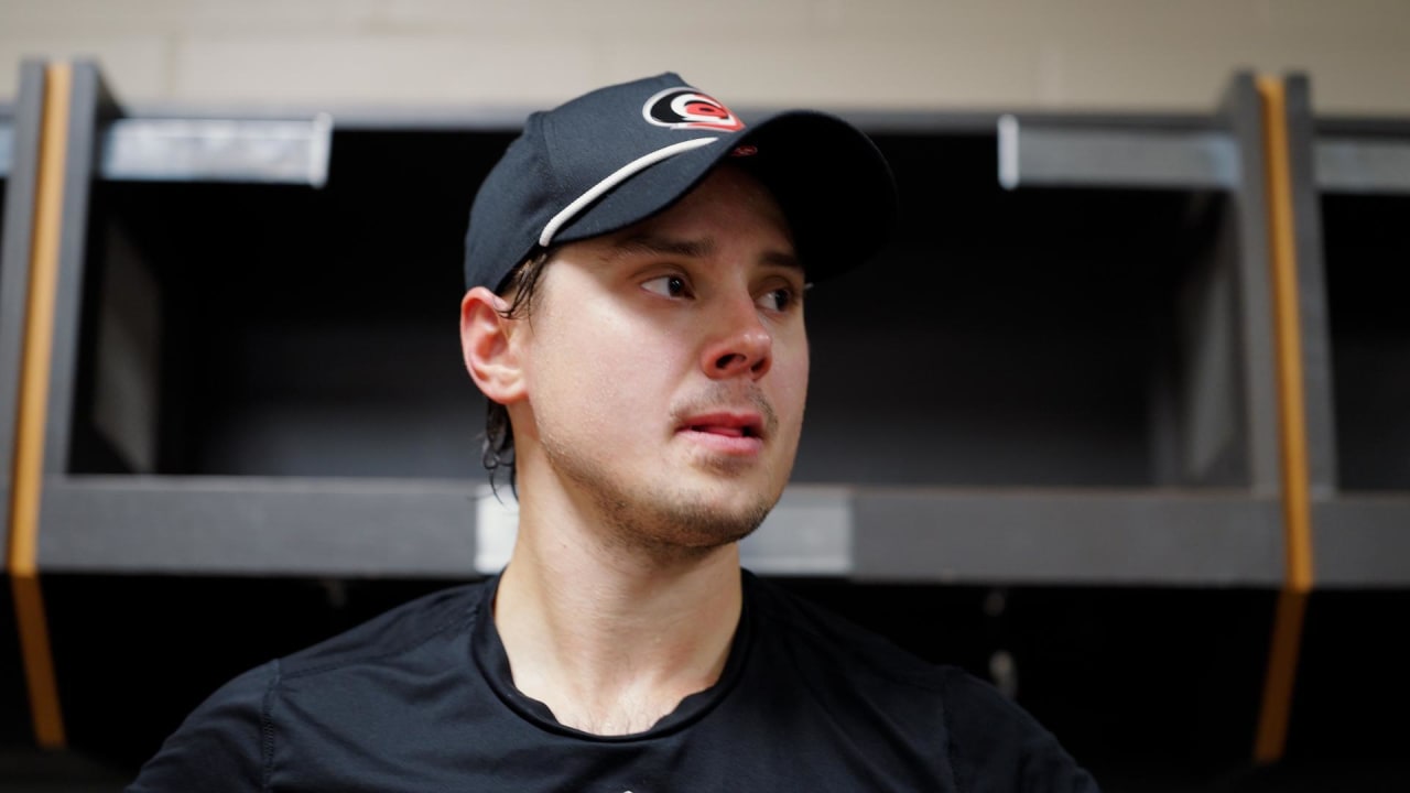 Postgame Quotes: Sebastian Aho | Carolina Hurricanes