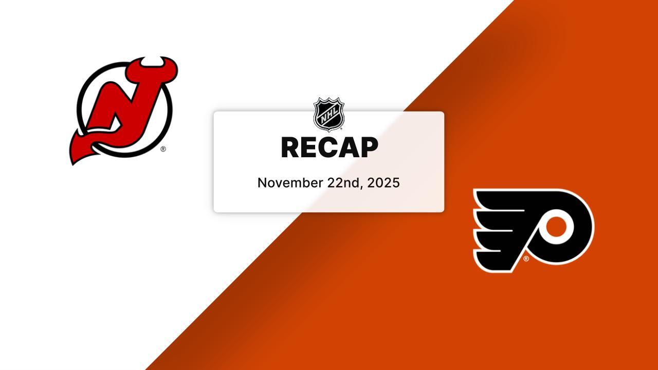 Flyers 6, Devils 3 | HIGHLIGHTS