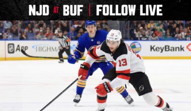 LIVE UPDATES: Devils 1, Sabres 0