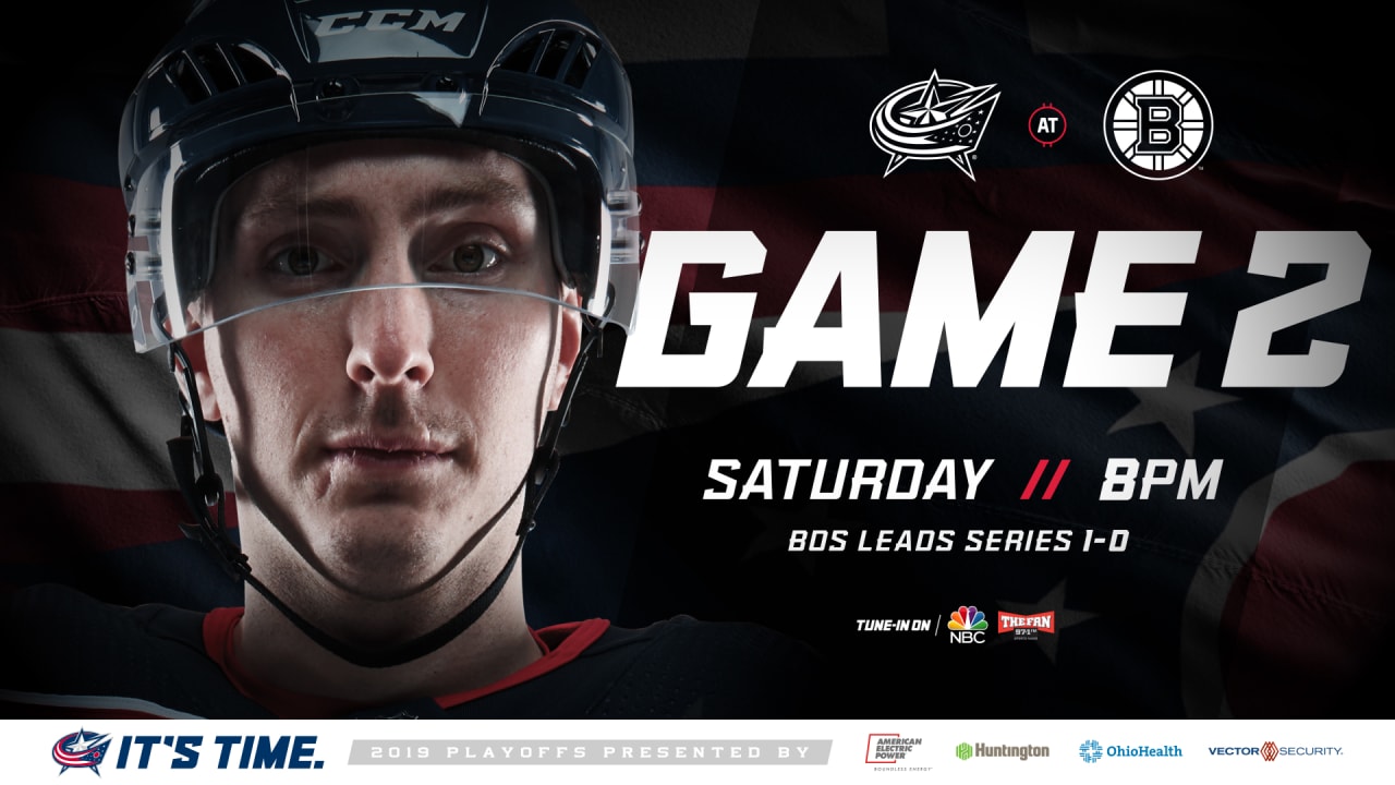 PREVIEW: Blue Jackets confident heading into Game 2 vs. Boston