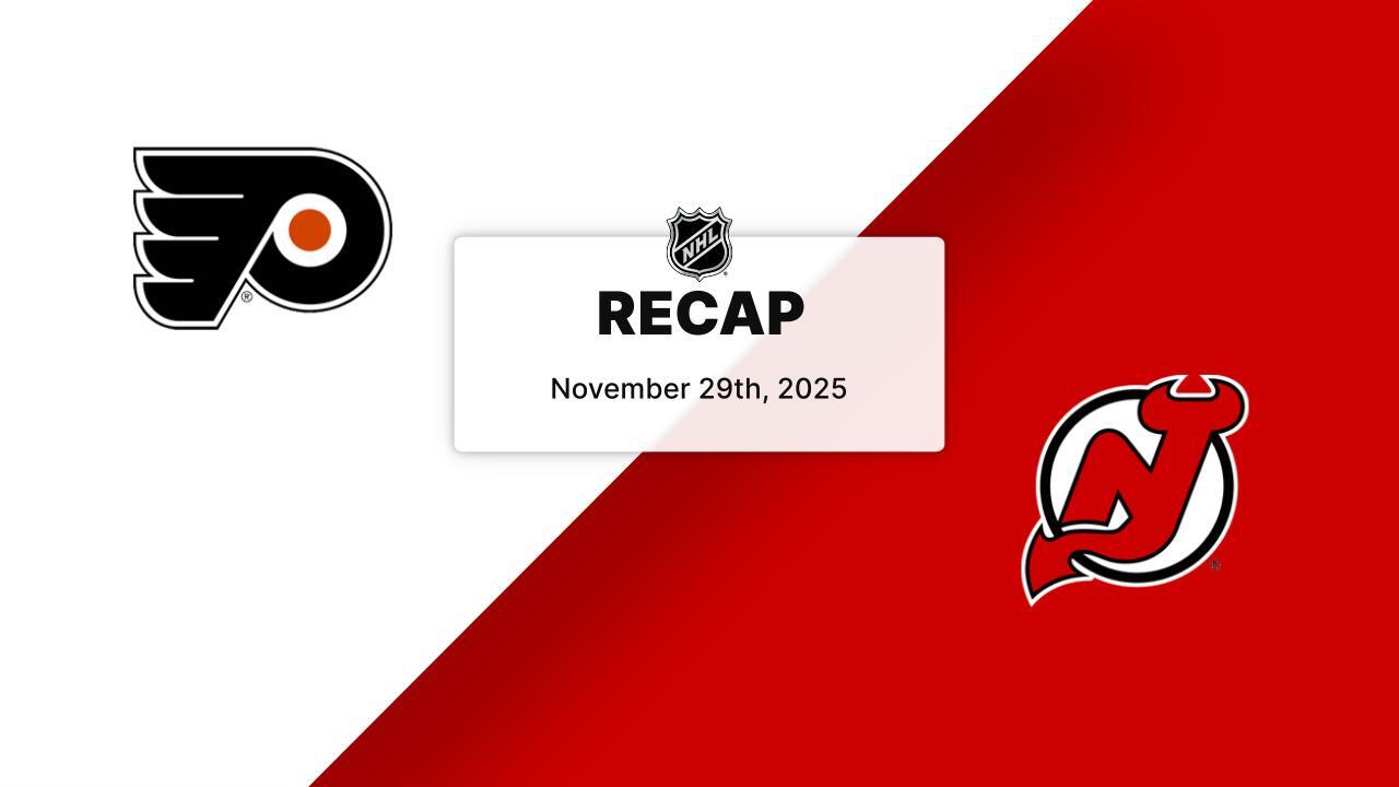 Flyers 5, Devils 3 | HIGHLIGHTS