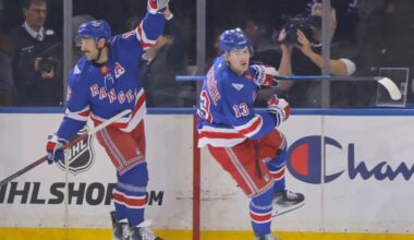 Vincent Trocheck's Rangers return gives boost to Alexis Lafreniere