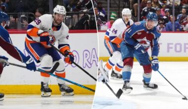 Brock Nelson, Jonathan Drouin lead Islanders-Avalanche game filled with 'strange' connections