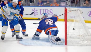 Islanders return to home ice with clunker of a loss against Blues