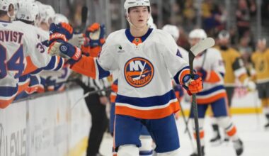 Islanders rally past Golden Knights for gritty overtime victory