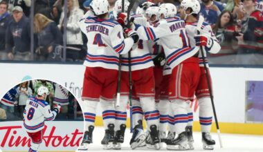 Rangers defeat Blue Jackets in shootout for third straight win