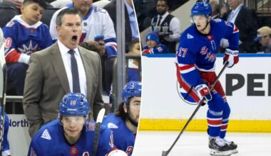 Will Borgen's Rangers injury forces Mike Sullivan to keep shuffling