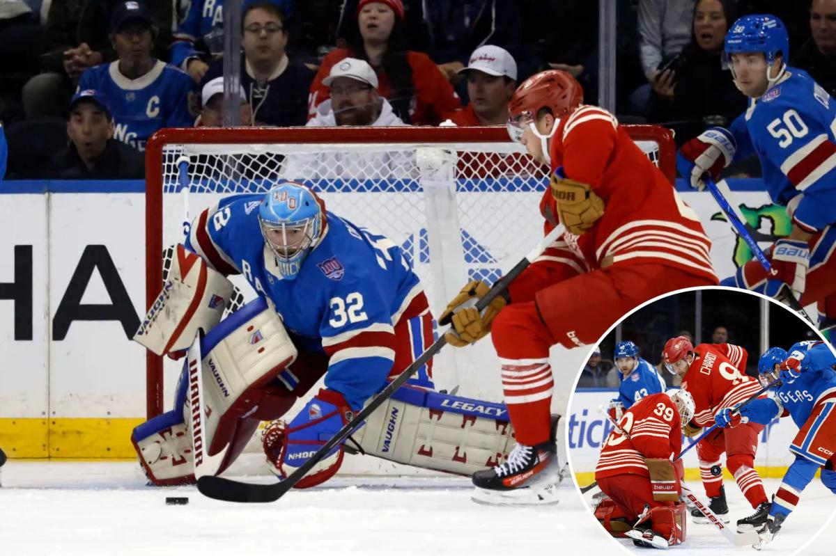 Rangers waste throwback Jonathan Quick performance in loss to Red Wings