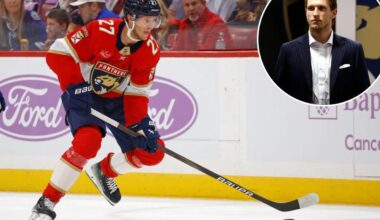 Panthers' Eetu Luostarinen to miss time after 'barbecuing mishap'