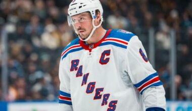 Rangers sticking with big-name first line in battle vs. Kraken