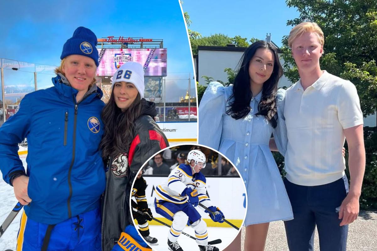 Sabres star Ramus Dahlin leaves team to be with fiancée after heart transplant