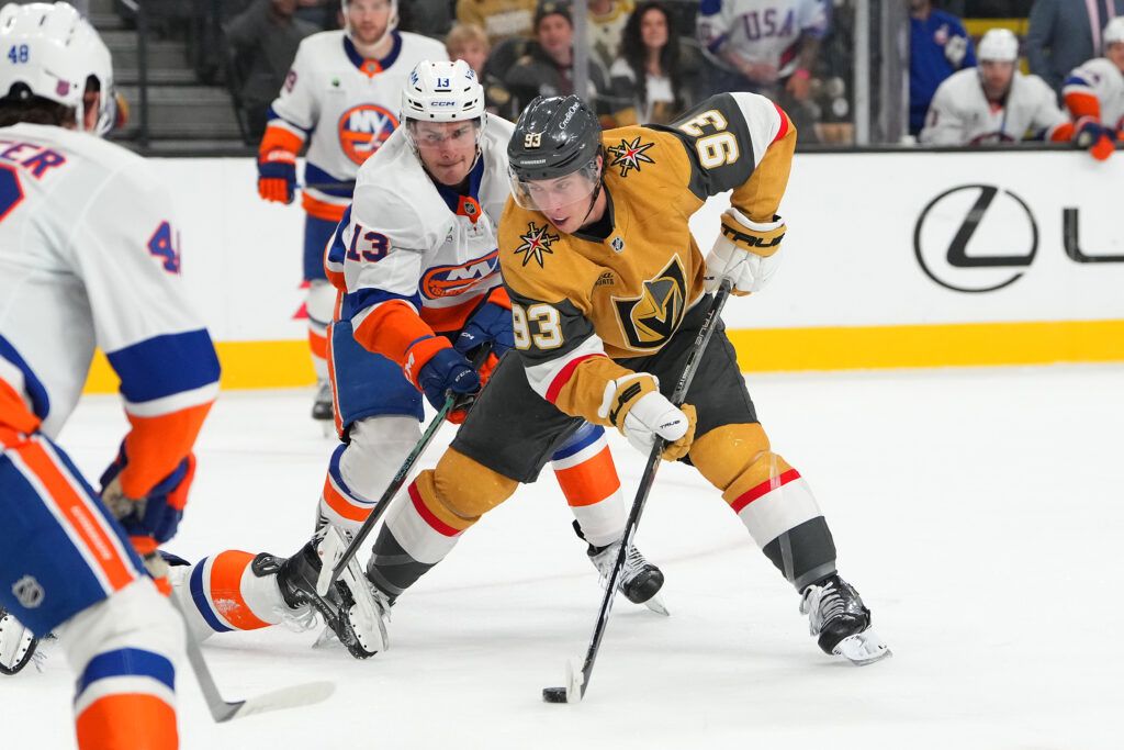 NHL World Reacts as Mitch Marner's Brutal Turnover Sinks Vegas Golden Knights vs. Ducks