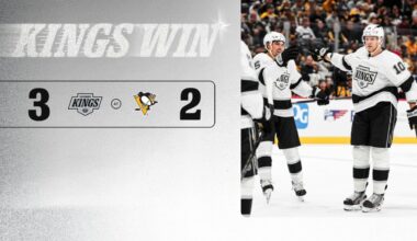 RECAP: Kings 3, Penguins 2, 11/9