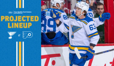 Projected Lineup: Nov. 20 at Philadelphia