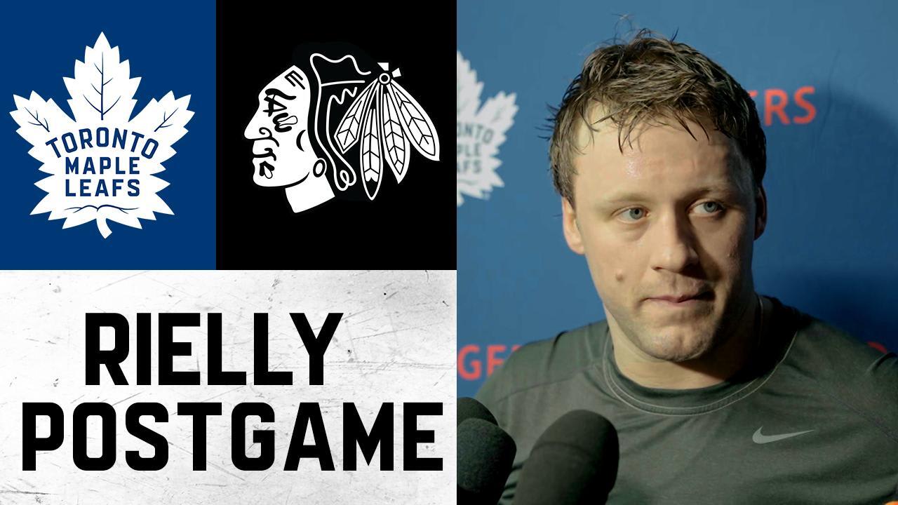 Morgan Rielly | Post Game vs Chicago Blackhawks | November 15, 2025