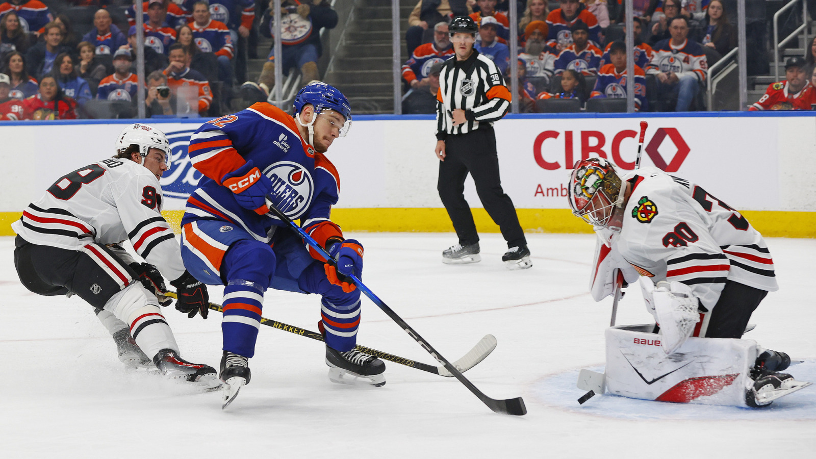 Recap: Oilers beat Blackhawks 3-2 in overtime