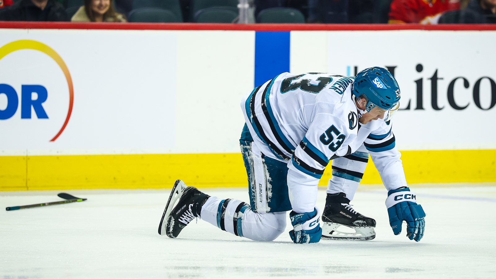 Sharks place winger Jeff Skinner on injured reserve