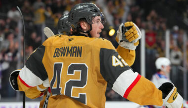 Braeden Bowman Golden Knights: Rookie finding footing fast