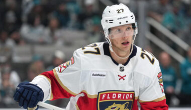 Panthers' Eetu Luostarinen suffers injury in 'barbecue accident'